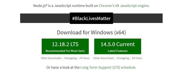 Node Official Website