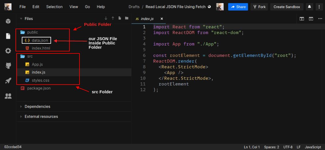 React Folder Structure