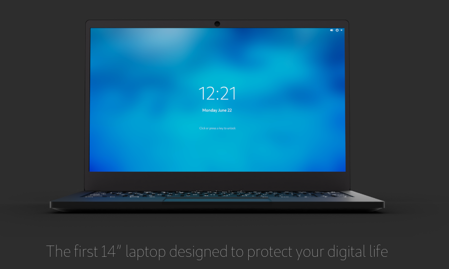 Librem 14 Linux laptop by purism